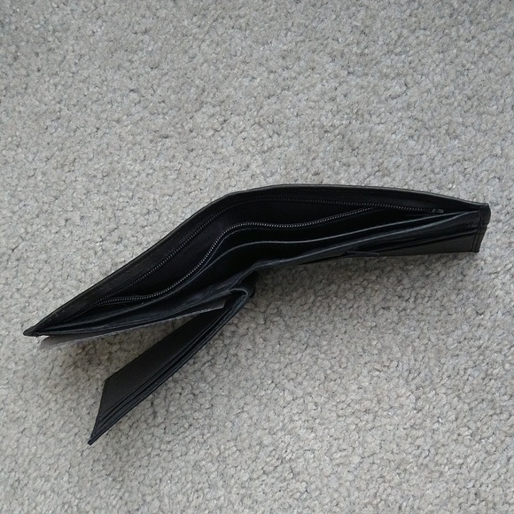 Men's leather wallet - NWOT - Picture 9 of 11